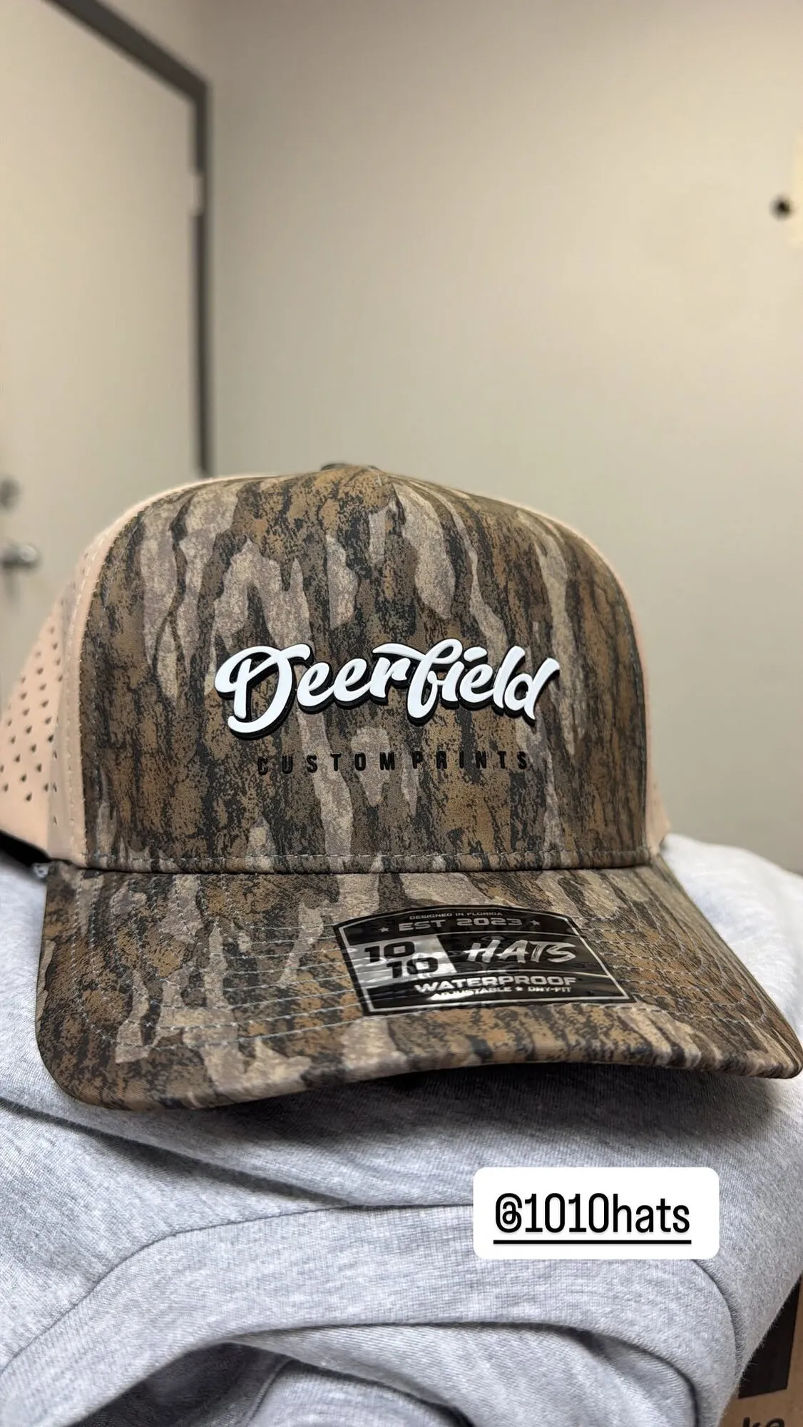 3D puff embroidered caps