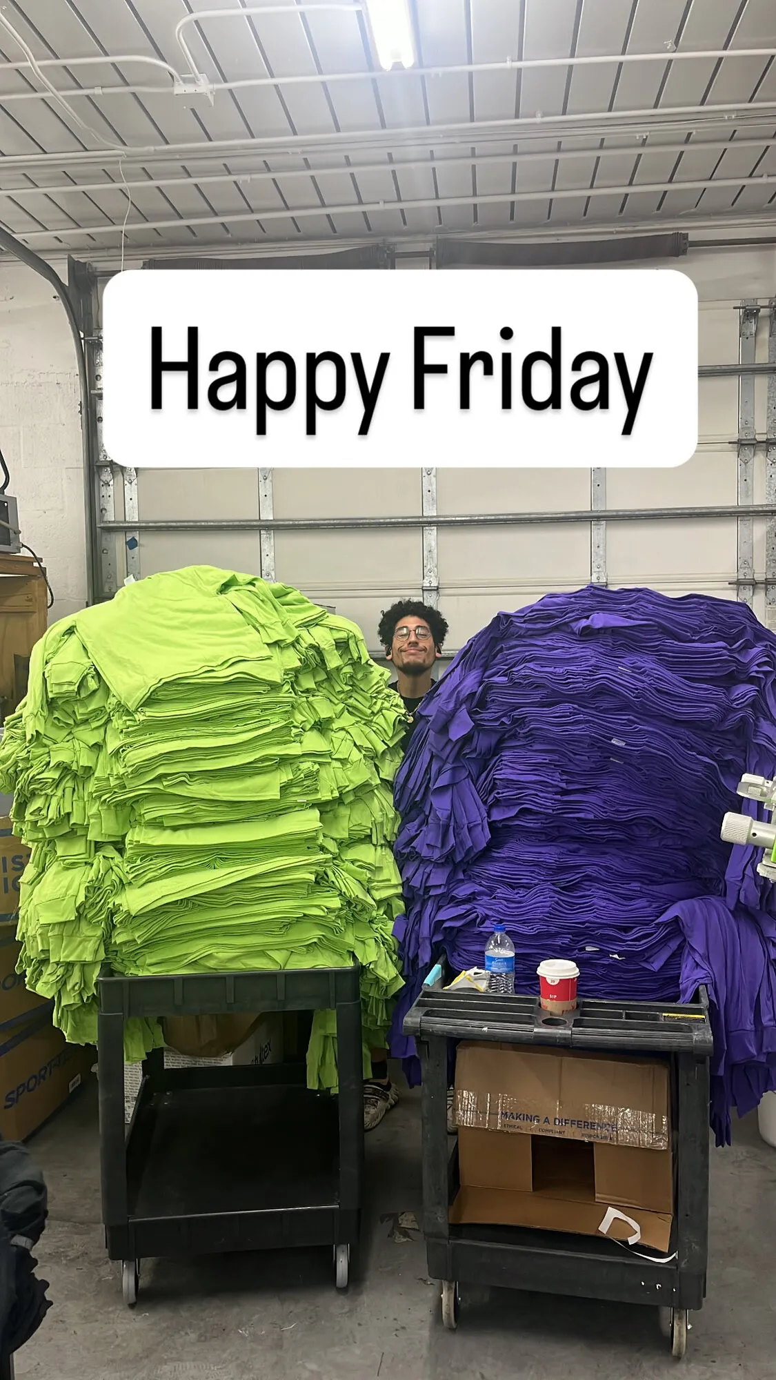 Volume runs, ready to ship